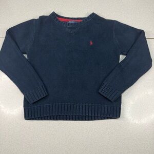 Polo by Ralph Lauren Navy Blue Sweater Size 6